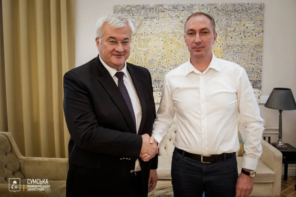 Сумщина посилює співпрацю з міжнародними партнерами: голова ОВА зустрівся з міністром закордонних справ