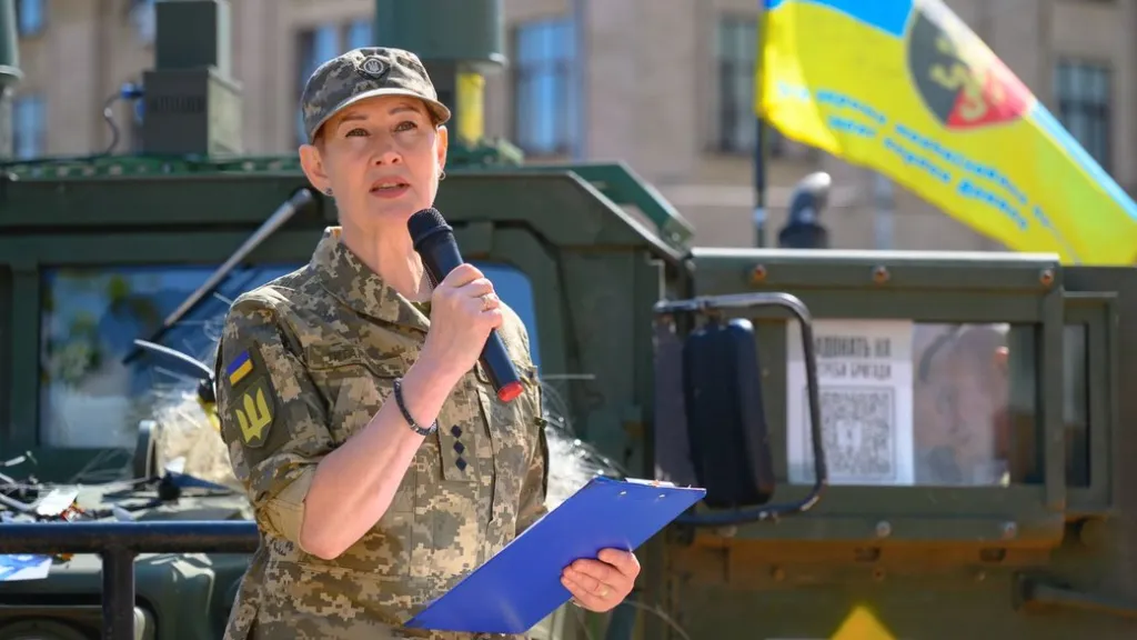 Віта Титаренко, військовослужбовиця ЗСУ, розпочала роботу в Офісі президента