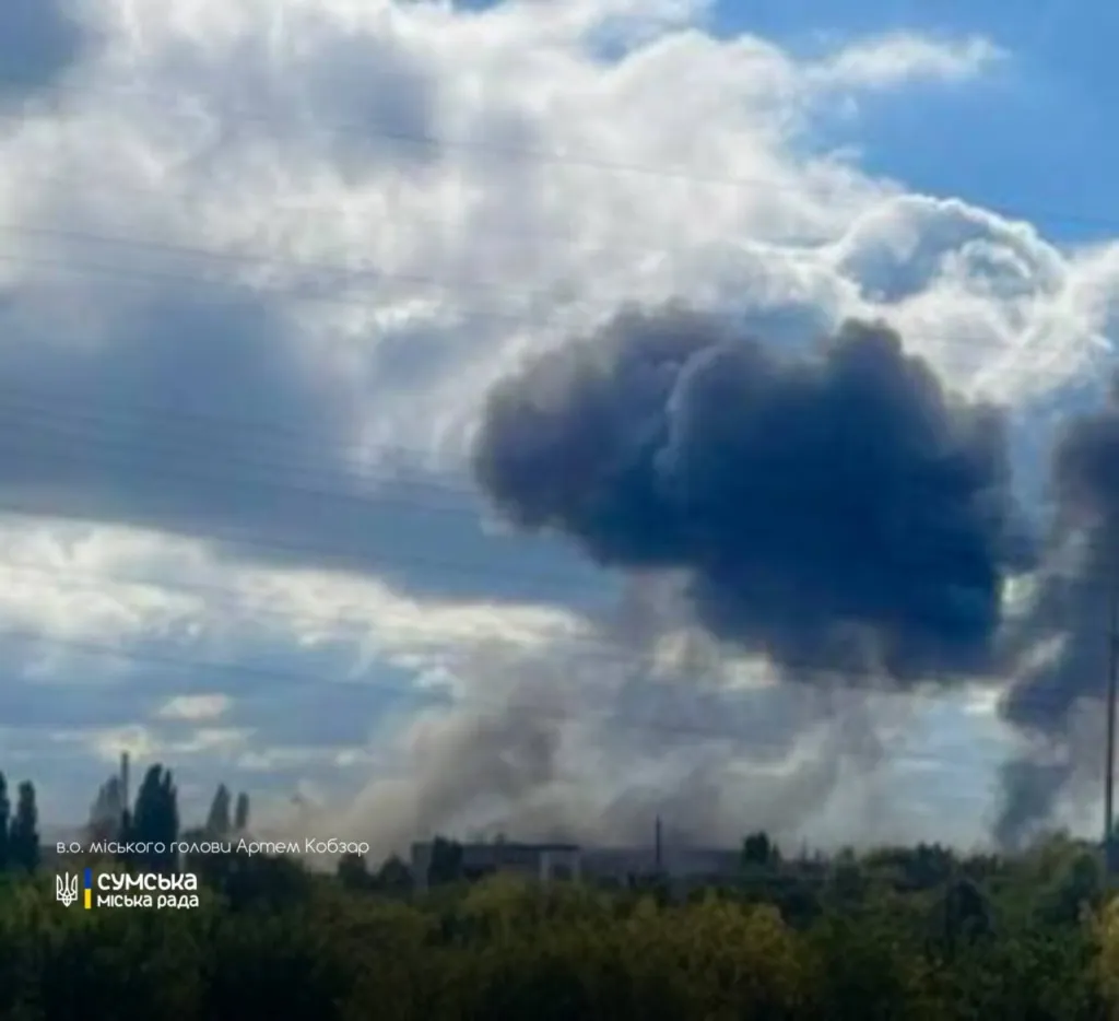 У Сумах обстріляли промзону Ковпаківського району: пошкоджені нежитлові будівлі