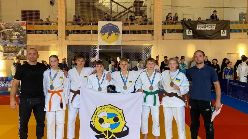 Дзюдоїсти Сумщини здобувають медалі на чемпіонаті України серед юнаків
