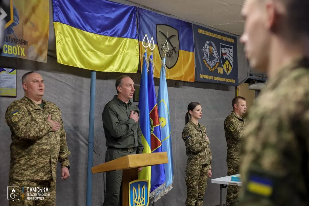 Очільник Сумської ОВА відвідав підрозділи, що тримають оборону області