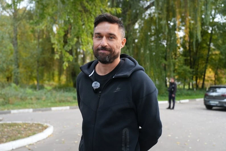 У Сумах відбувся тенісний майстер-клас від екс-тенісиста та нинішнього воїна Олександра Долгополова