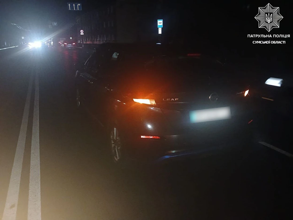 У Сумах сталася аварія за участі трьох автомобілів: причиною стало недотримання дистанції