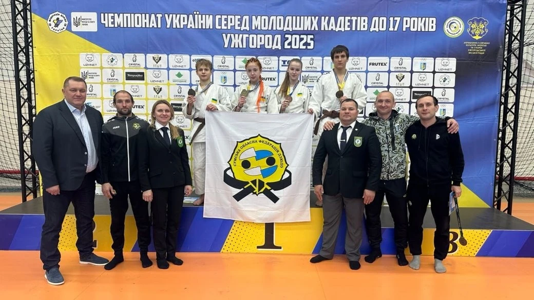 Дзюдоїсти Сумщини розпочали виступи на кадетському чемпіонаті України