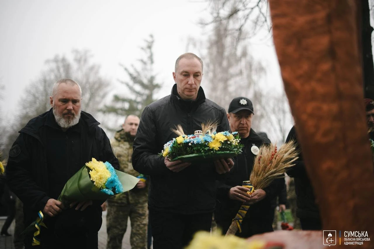 На Сумщині вшанували пам’ять жертв Голодомору: голова ОВА закликав до єдності пам’яті