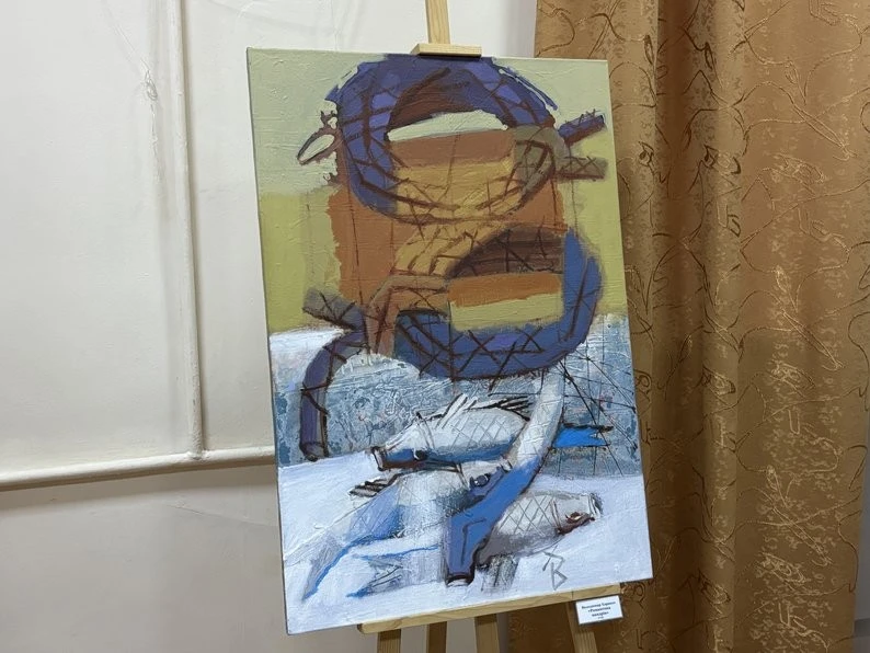 У Конотопі відкрили виставку Володимира Харакоза, присвячену романтиці подорожей