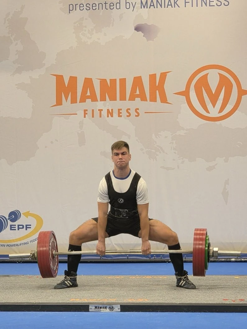 Юний пауерліфтер із Сум виборов «бронзу» на чемпіонаті Європи