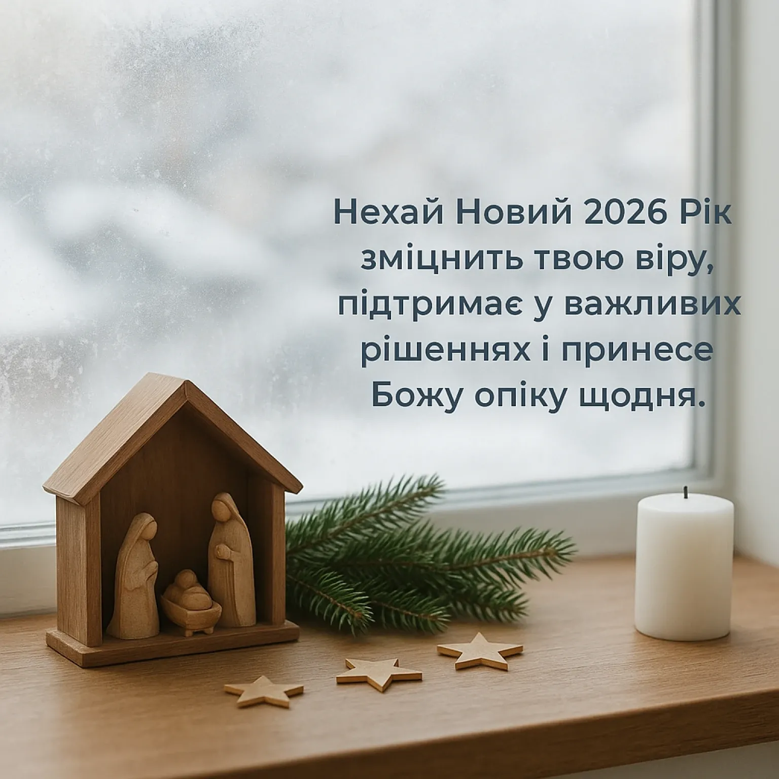 Привітання з Новим роком 2026 християнські Привітання з Новим роком 2026 християнські