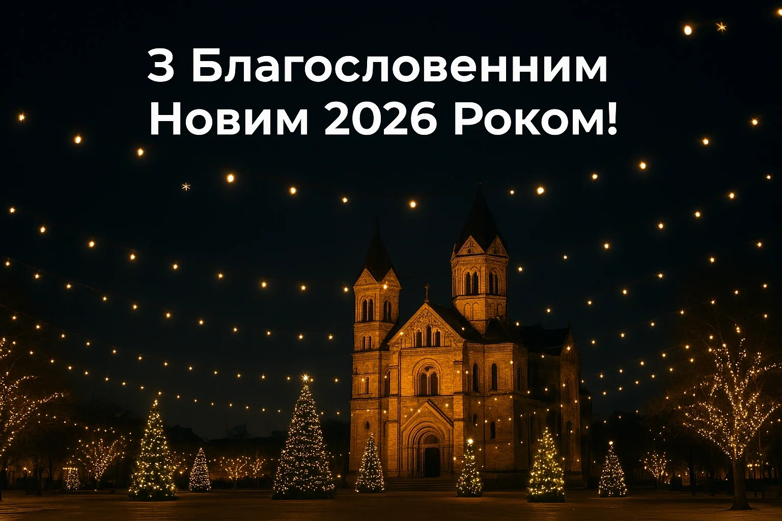 Привітання з Новим роком 2026 християнські Привітання з Новим роком 2026 християнські