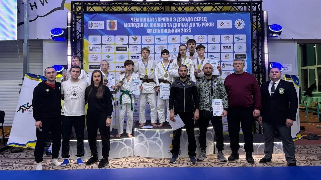 Юні дзюдоїсти Сумщини заявили про себе на чемпіонаті України у Хмельницькому