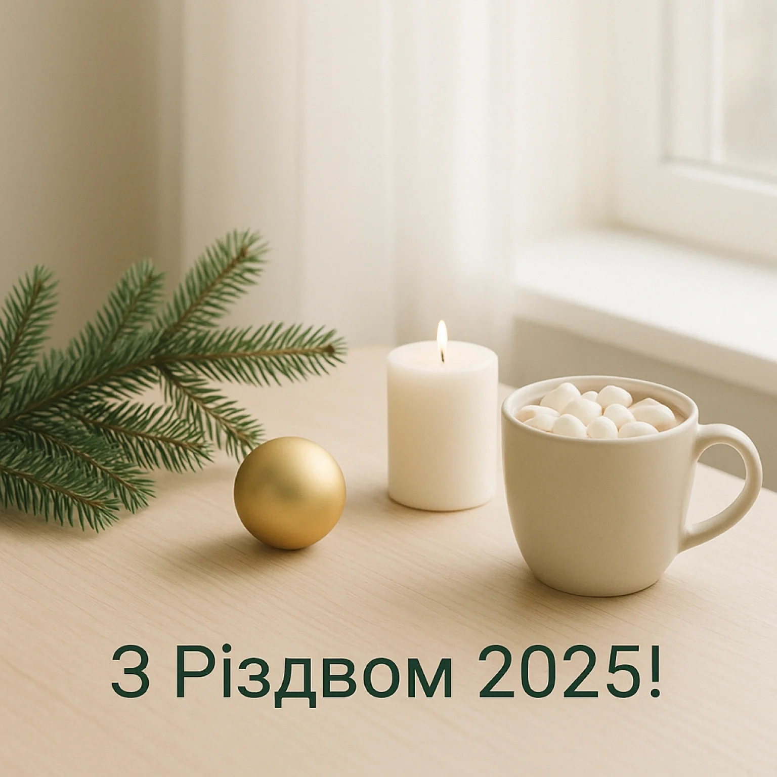 Привітання з різдвом 2025 Привітання з різдвом 2025