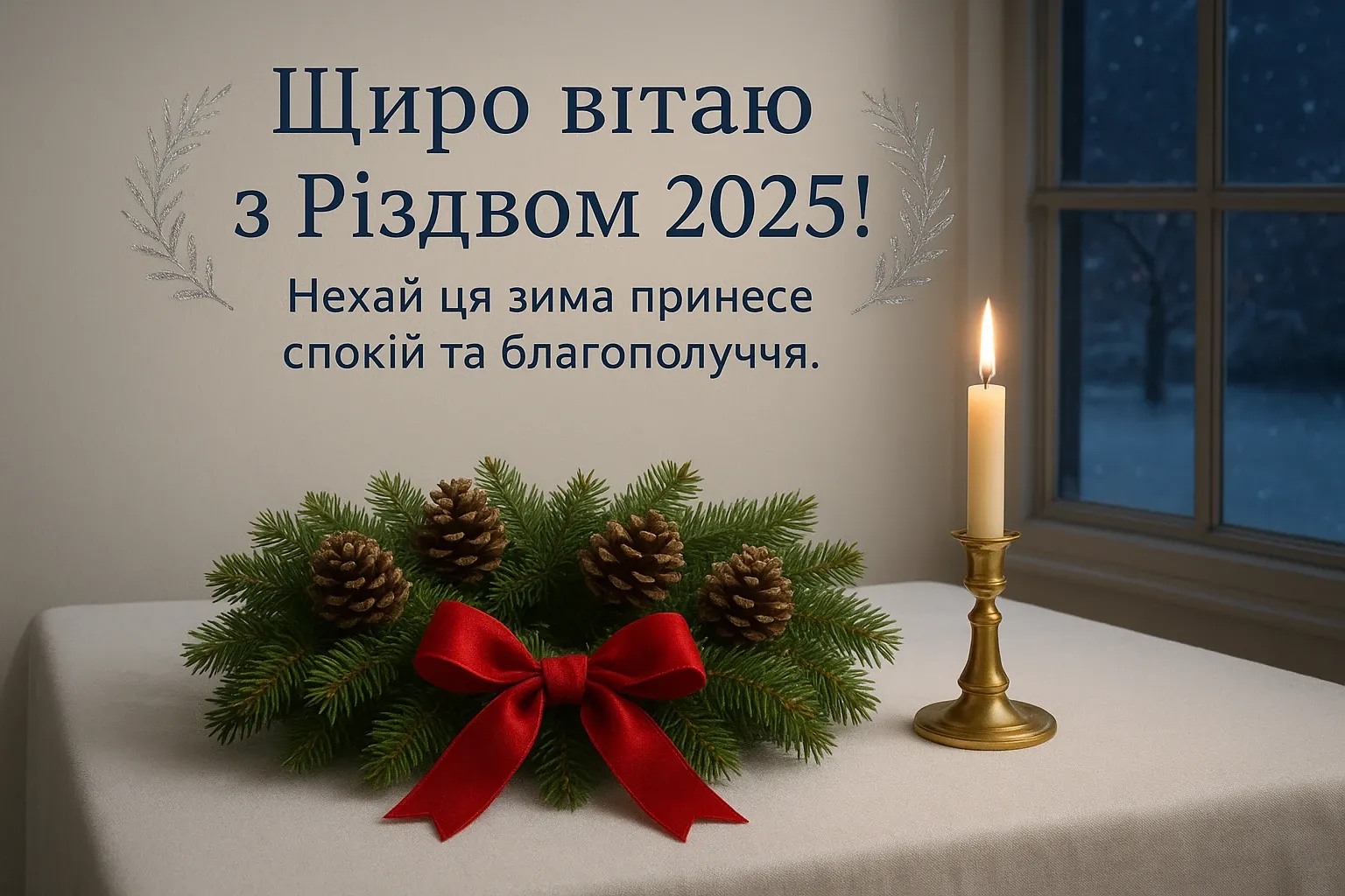 Привітання з різдвом 2025 Привітання з різдвом 2025