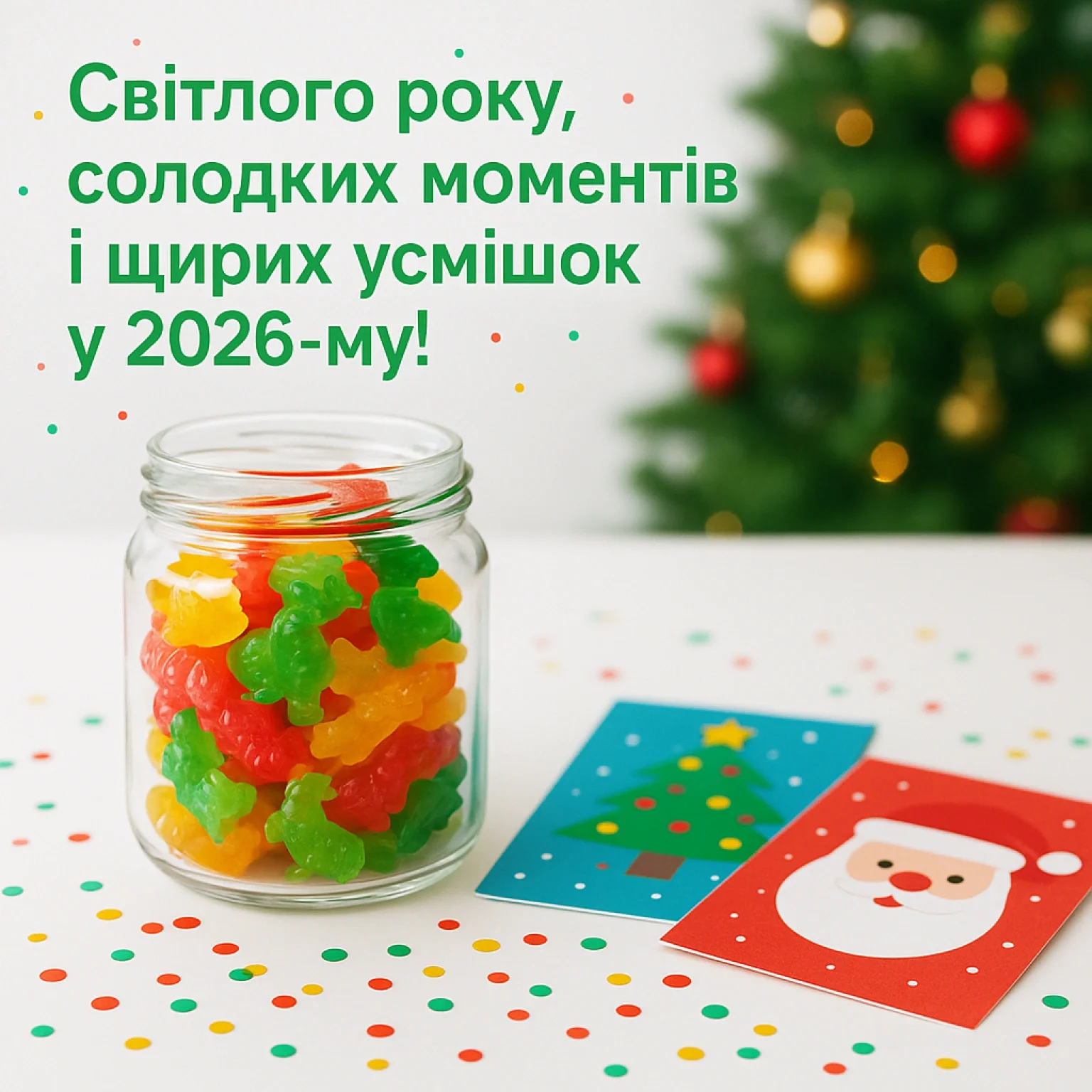 Привітання з прийдешнім новим роком 2026 Привітання з прийдешнім новим роком 2026
