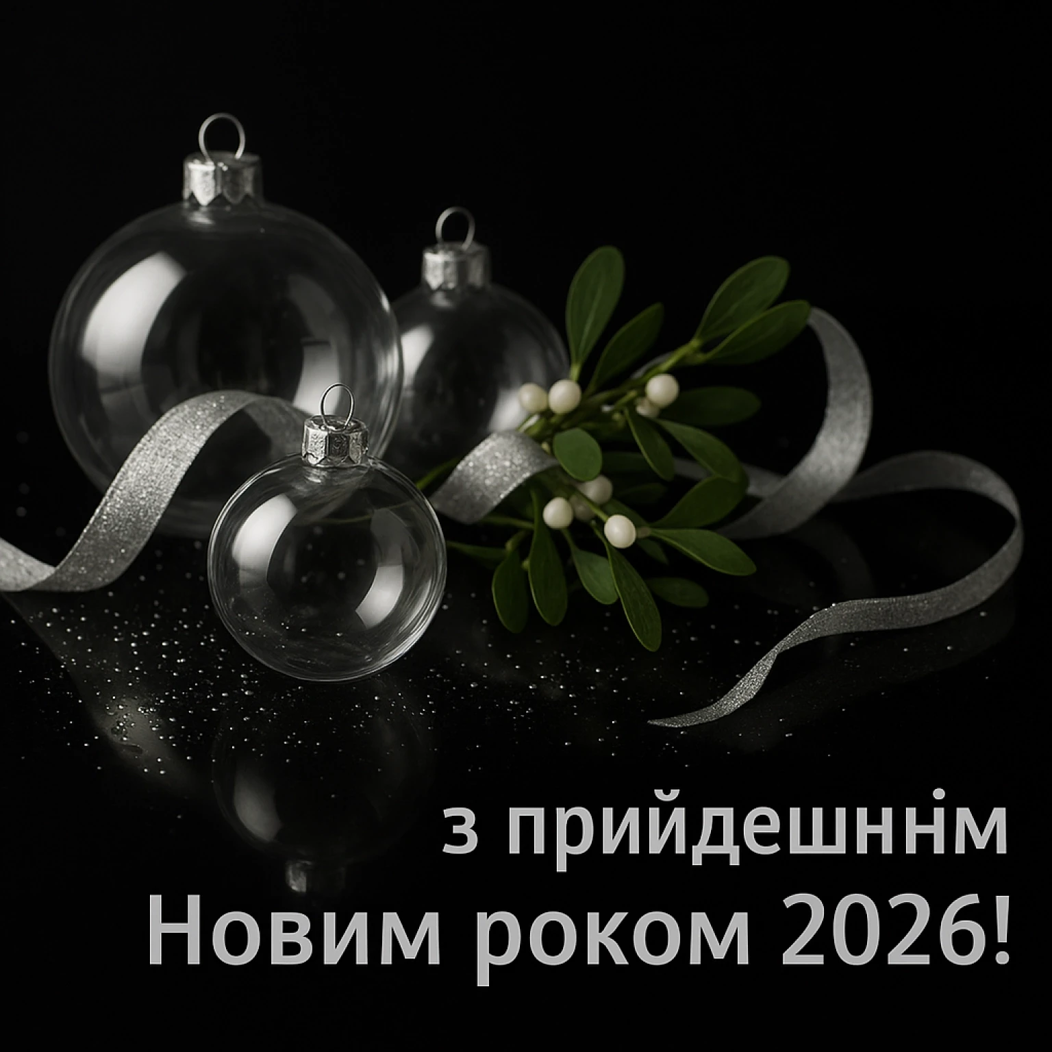 Привітання з прийдешнім новим роком 2026 Привітання з прийдешнім новим роком 2026