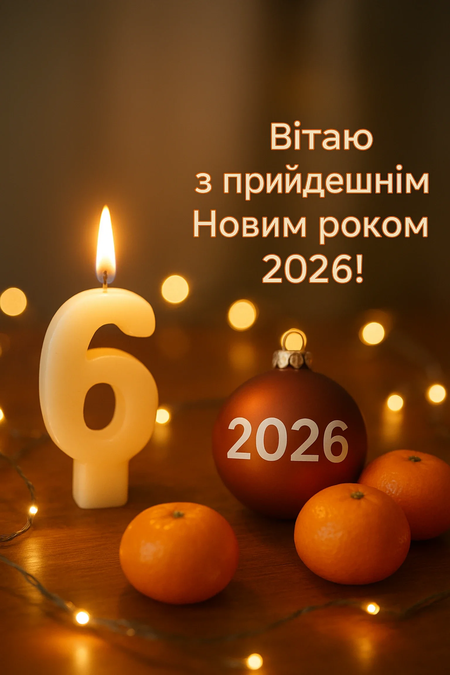 Привітання з прийдешнім новим роком 2026 Привітання з прийдешнім новим роком 2026
