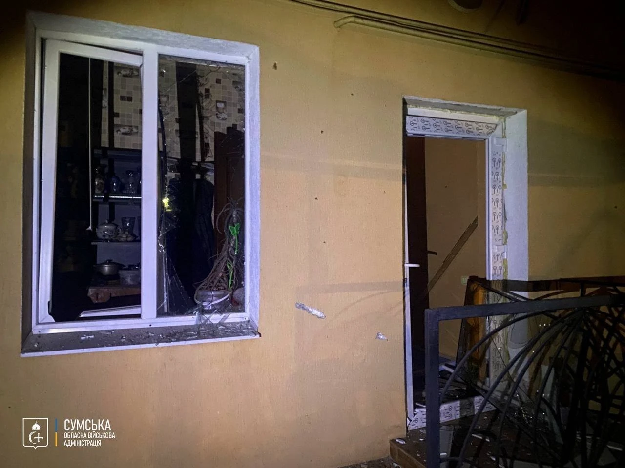 Перед Різдвом Сумщину знову обстріляли: п’ятеро людей поранені