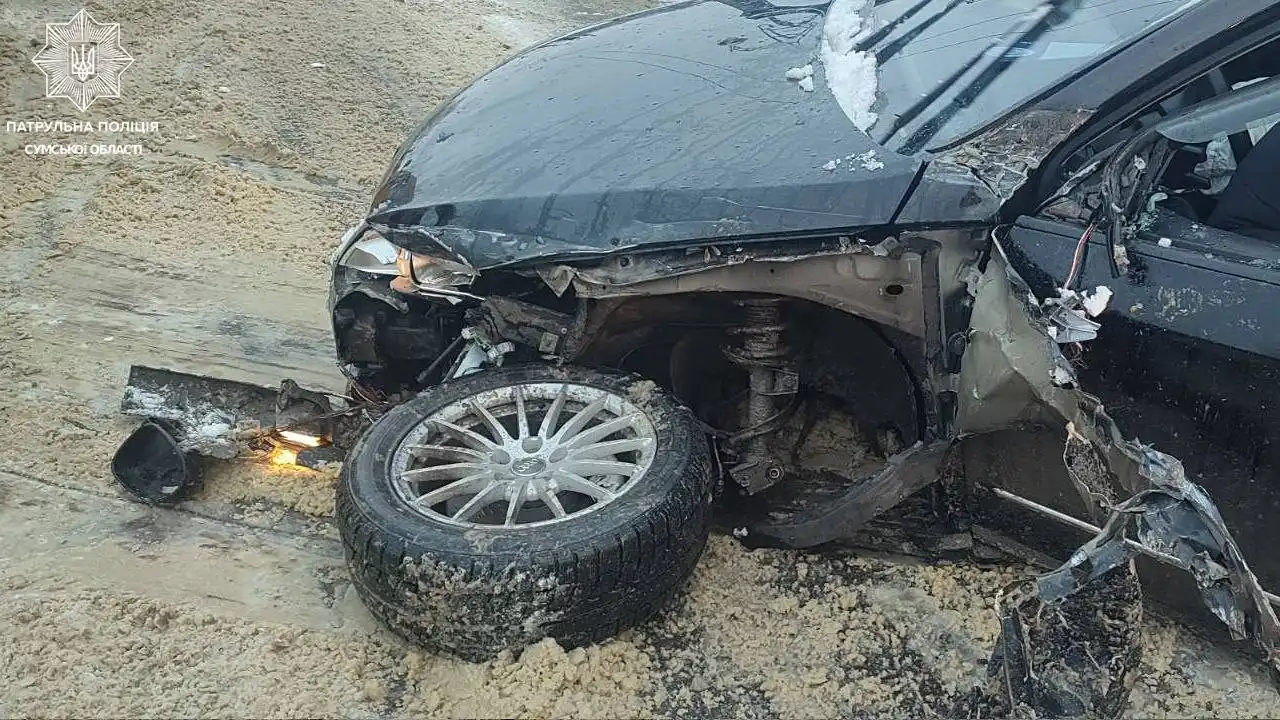 Нетверезий водій у Сумах спричинив ДТП на Польській