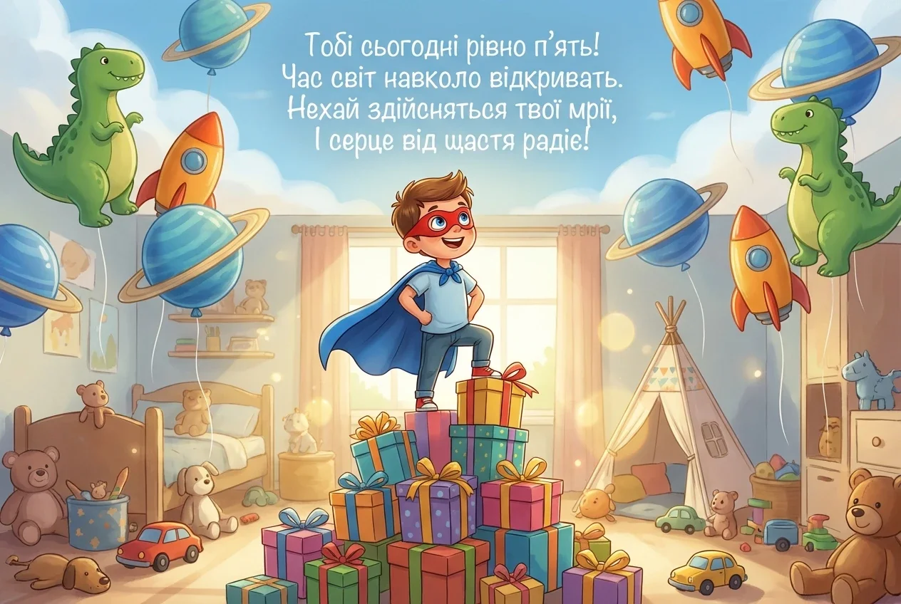 з днем народження хлопчика 5 років з днем народження хлопчика 5 років