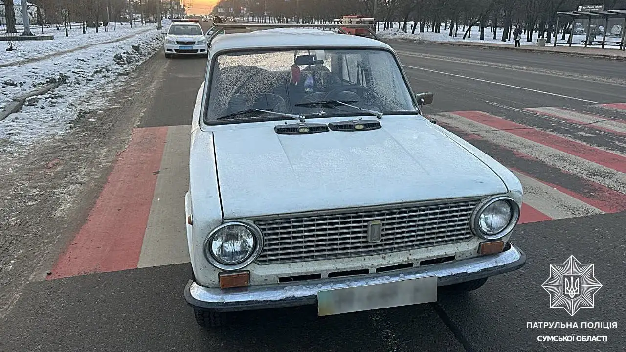 У Сумах на Харківській водій ВАЗ збив жінку на переході