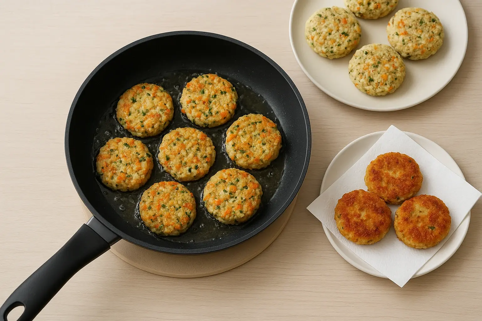 котлети з рису без мяса