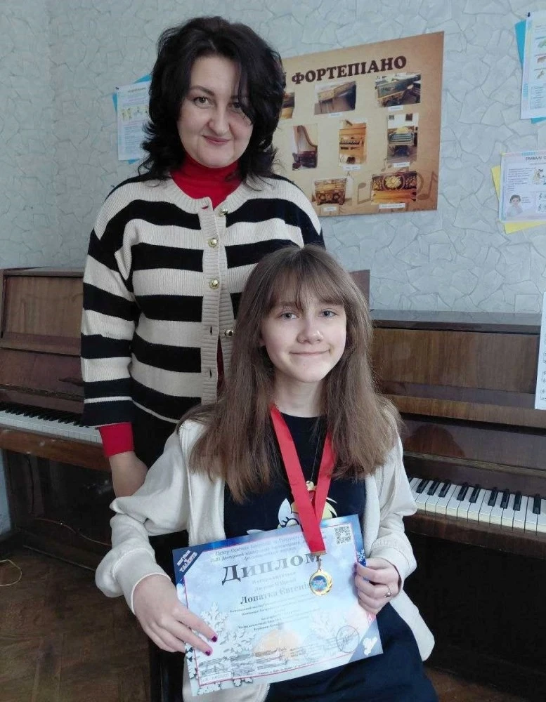 Молода зірка Сумщини: учениця музичної школи здобула міжнародну нагороду