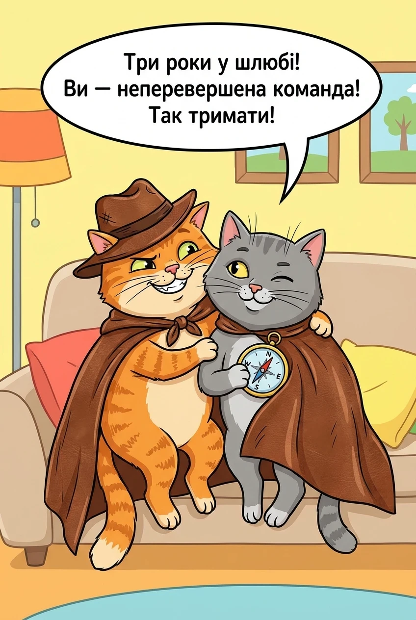 привітання з днем весілля 3 роки