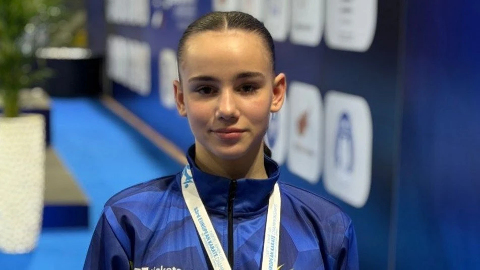 Медаль для Сум: Вероніка Котенко повертається з віцечемпіонством Європи з карате