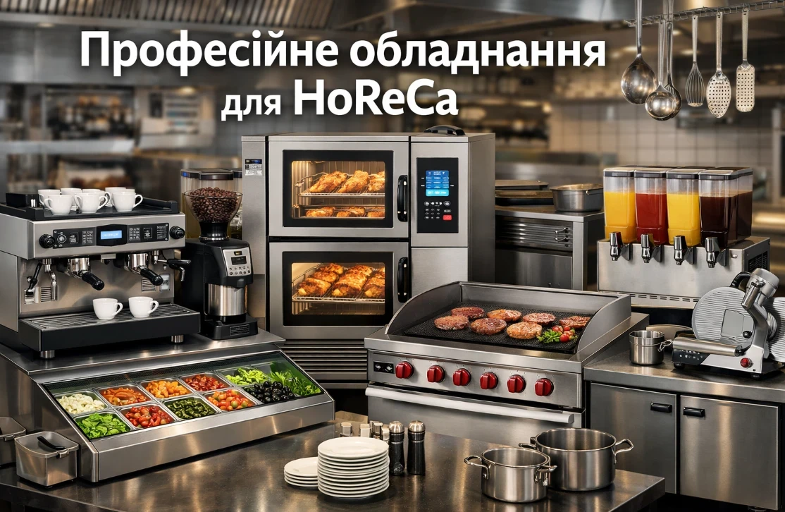 Професійне обладнання для HoReCa: як технології формують сучасну кухню