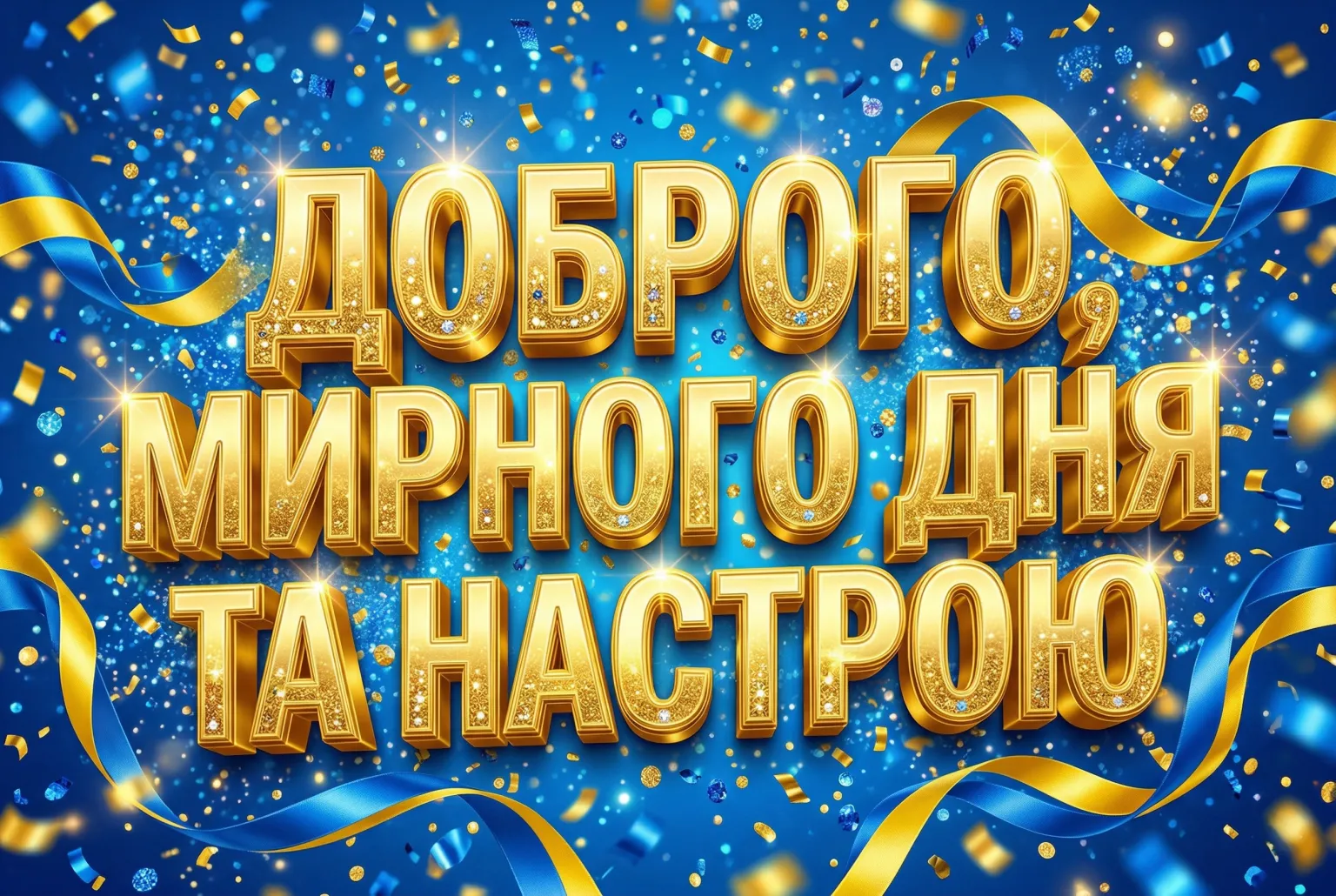 Доброго, мирного, гарного дня та настрою: душевні листівки та найтепліші побажання українською