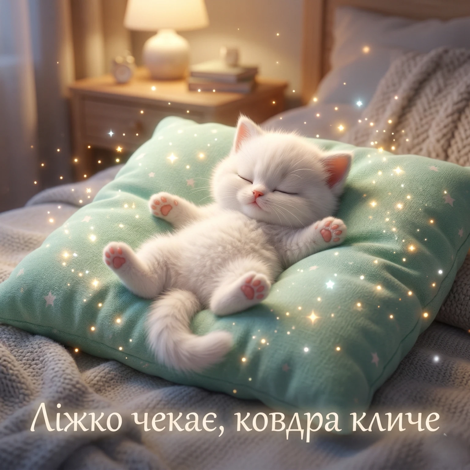 Листівки з добрим вечором та спокійної ночі: душевні привітання для ваших близьких