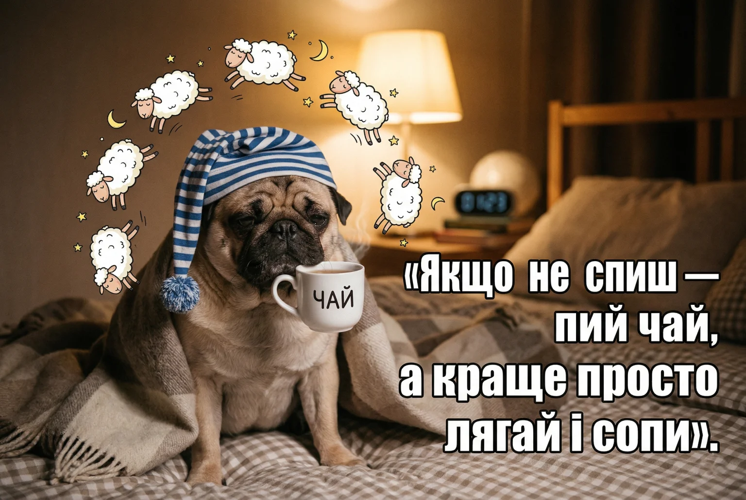Листівки з добрим вечором та спокійної ночі: душевні привітання для ваших близьких