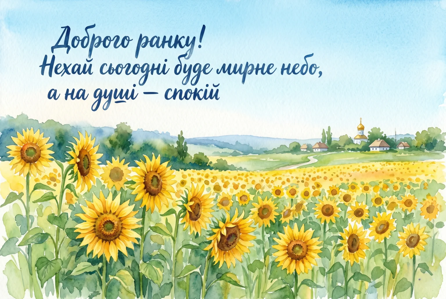 Доброго ранку, мирного неба: найтепліші картинки та душевні побажання для гарного дня