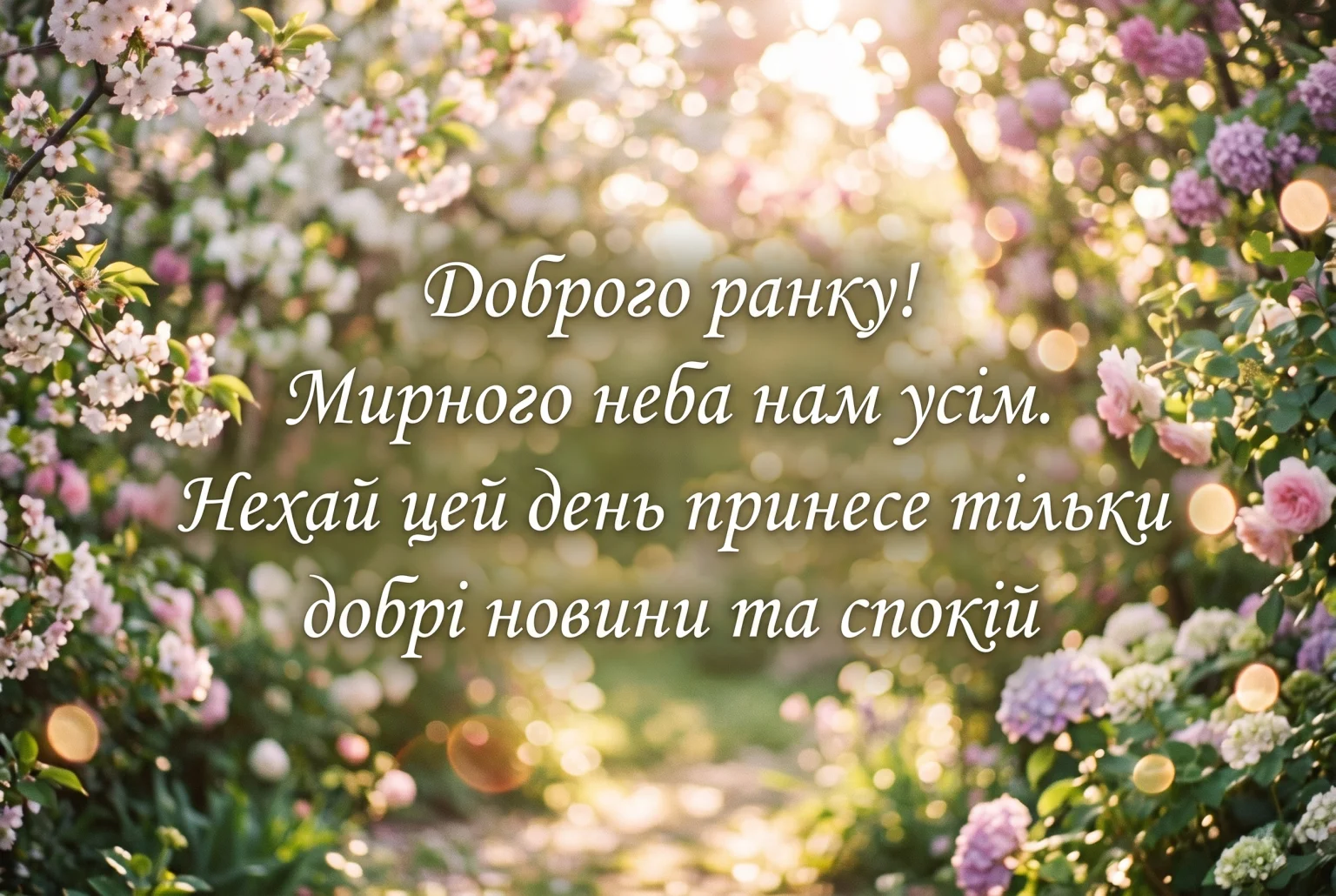 Доброго ранку, мирного неба: найтепліші картинки та душевні побажання для гарного дня