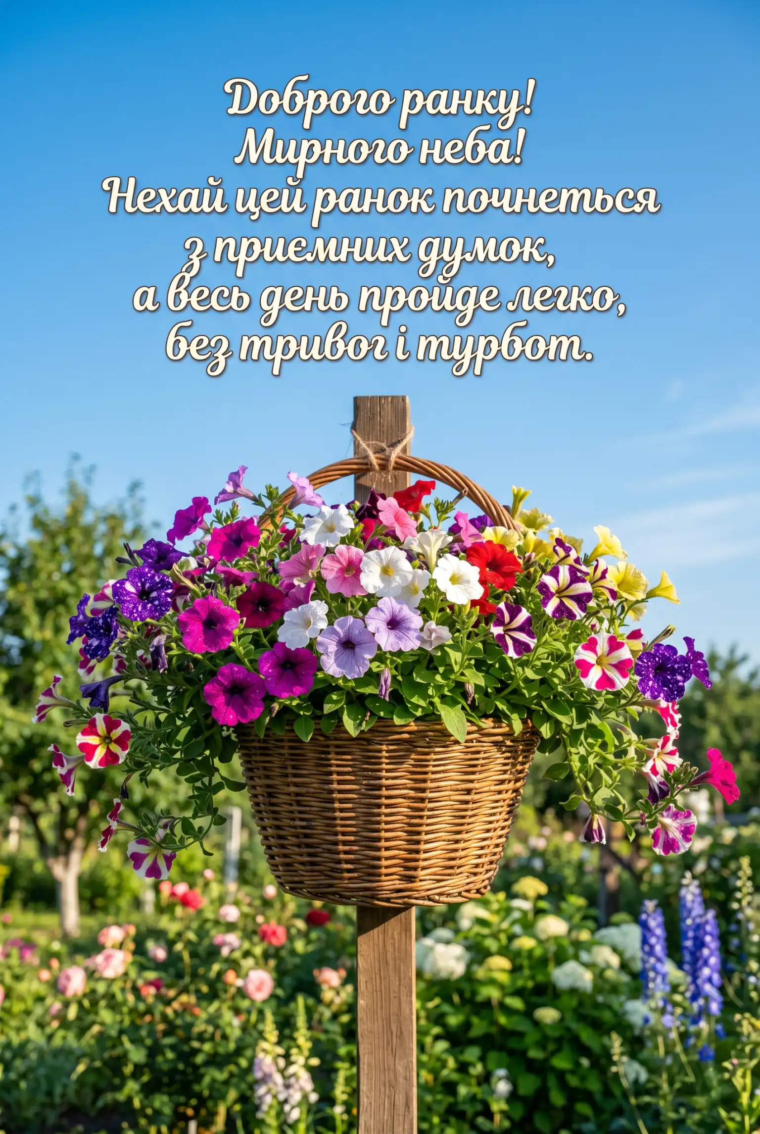 Доброго ранку, мирного неба: найтепліші картинки та душевні побажання для гарного дня