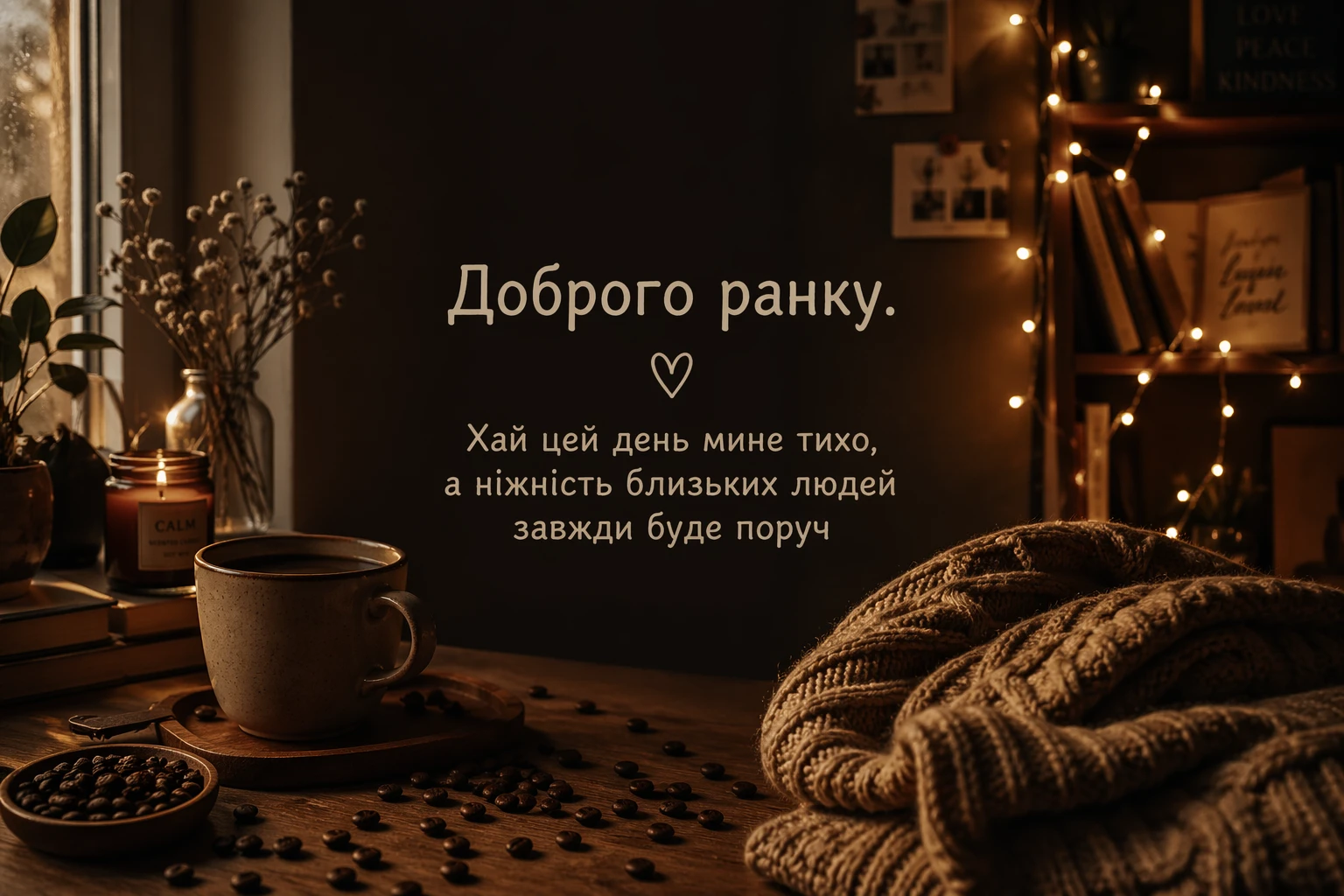 Ніжні побажання доброго ранку: душевні картинки та листівки для натхненного початку дня