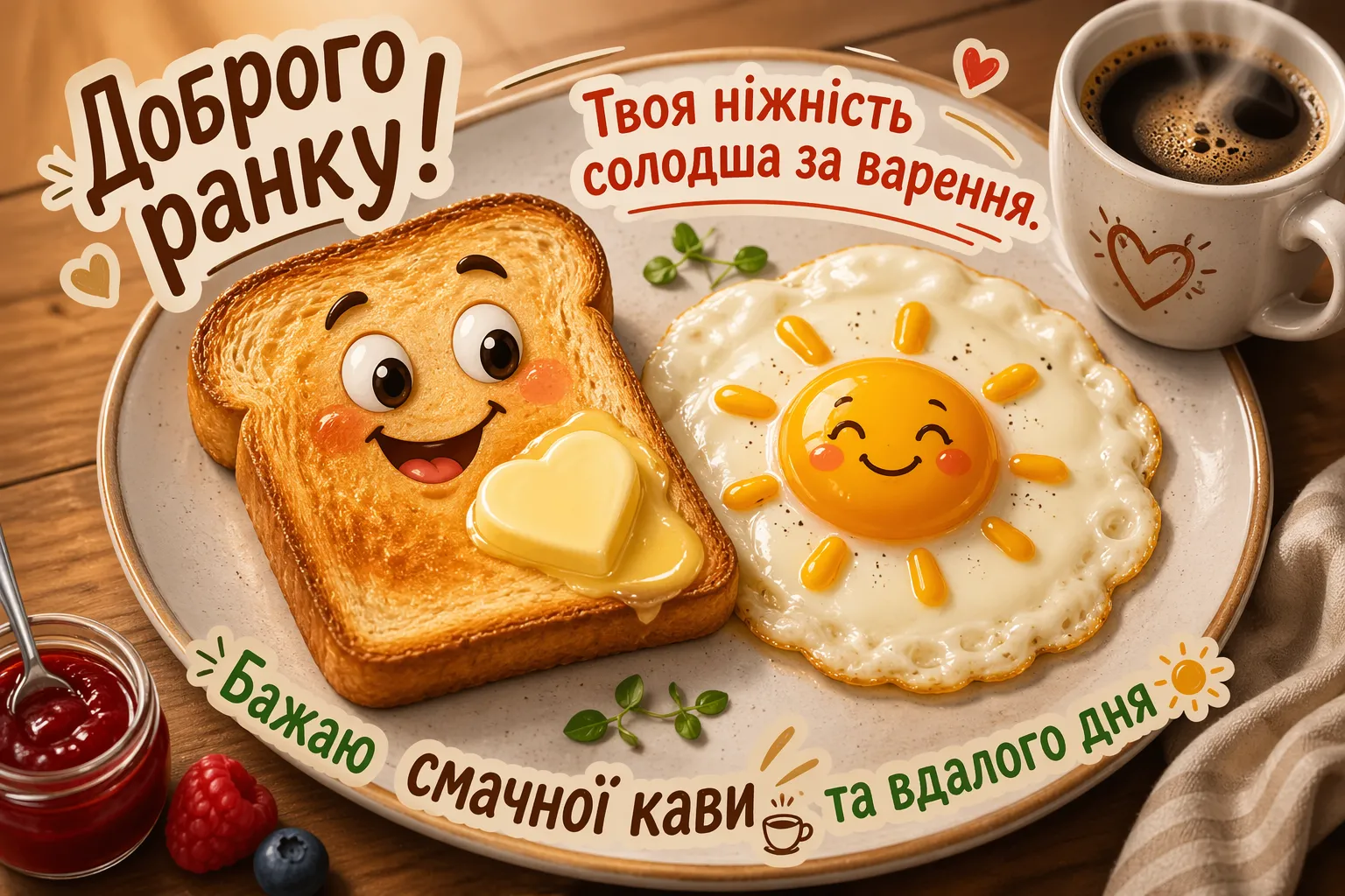 Ніжні побажання доброго ранку: душевні картинки та листівки для натхненного початку дня