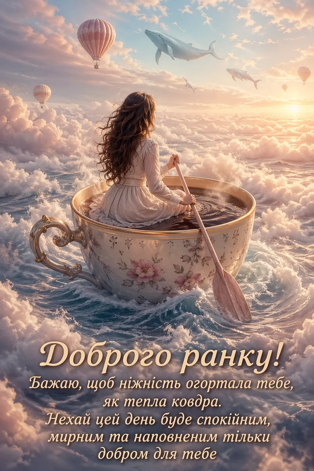 Ніжні побажання доброго ранку: душевні картинки та листівки для натхненного початку дня