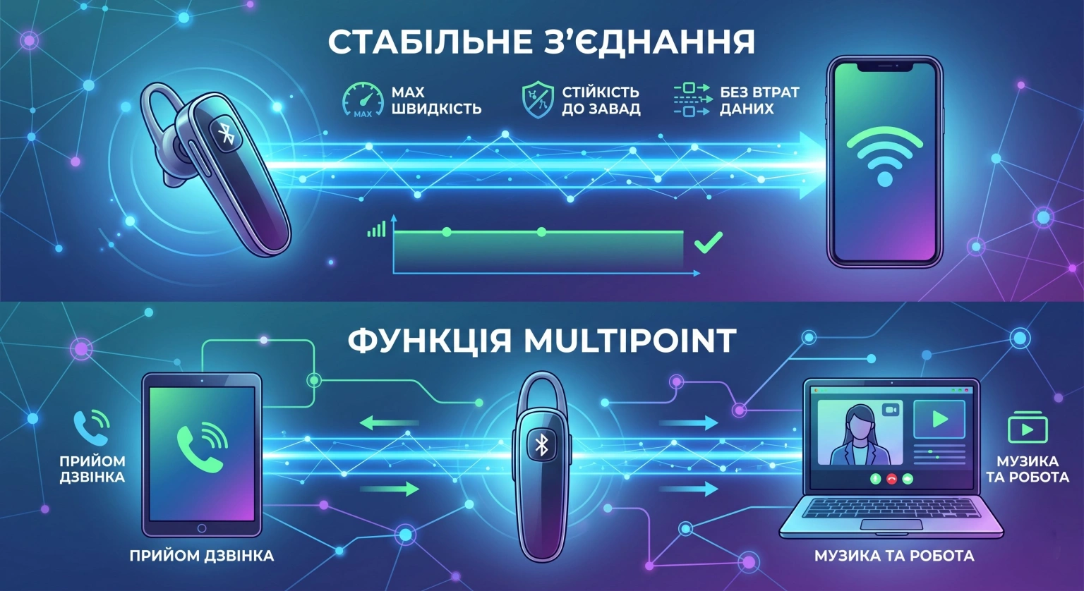 Безпека на дорозі: чому Bluetooth-гарнітура краща за гучний зв’язок у машині