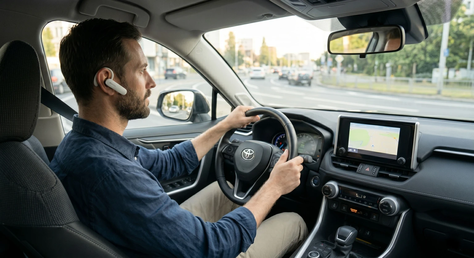 Безпека на дорозі: чому Bluetooth-гарнітура краща за гучний зв’язок у машині