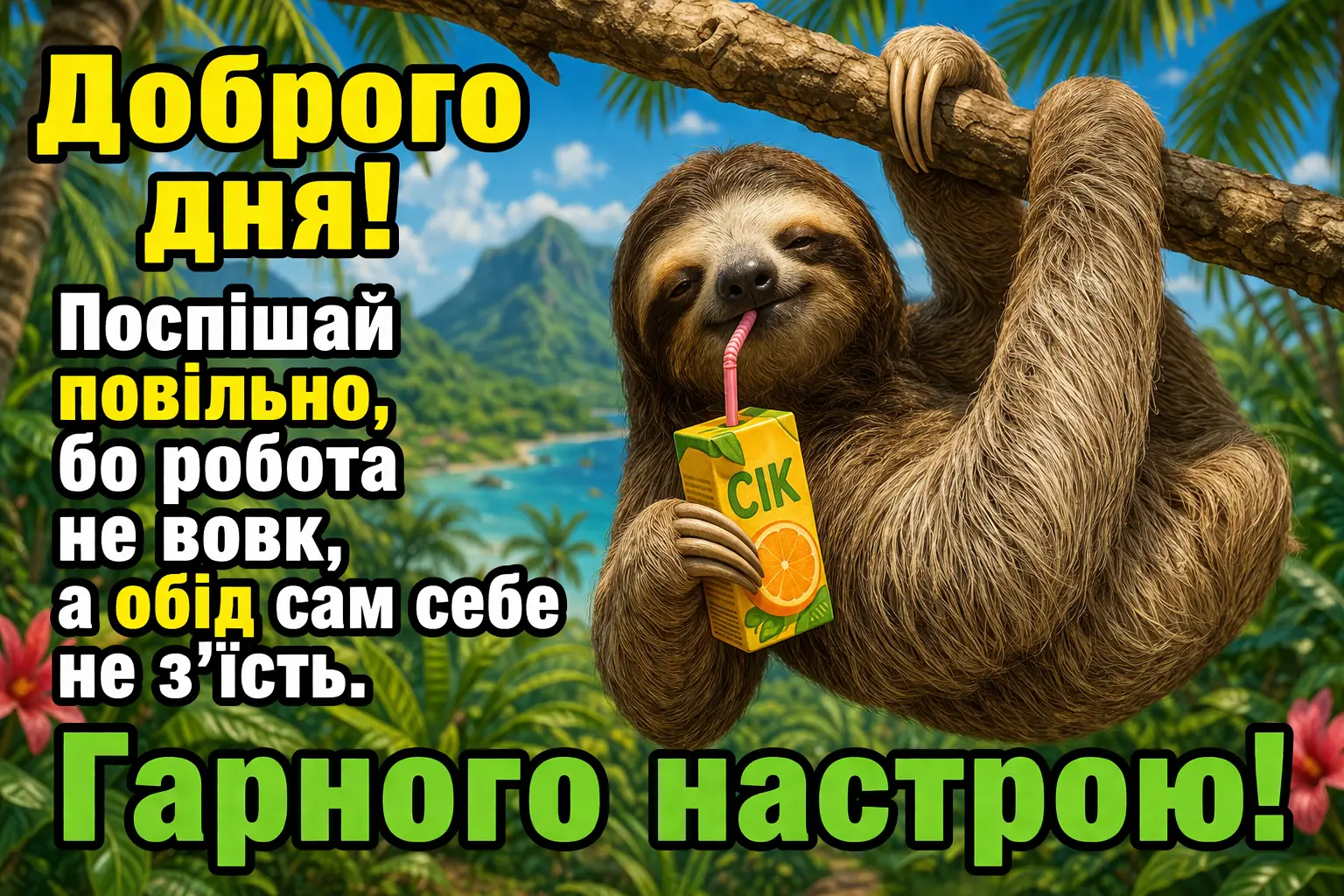 Доброго дня: найкращі картинки та листівки для гарного настрою