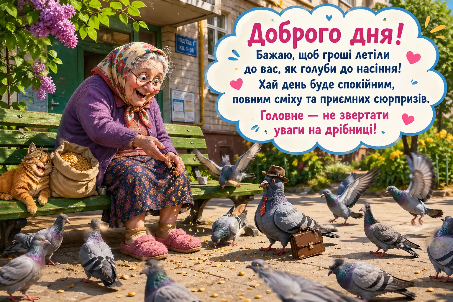 Доброго дня: найкращі картинки та листівки для гарного настрою