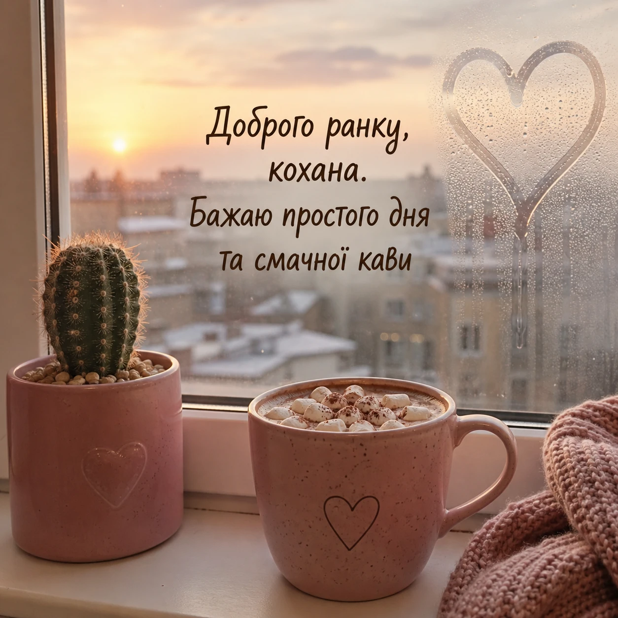 Доброго ранку, кохана: найтепліші побажання та красиві картинки для коханої жінки