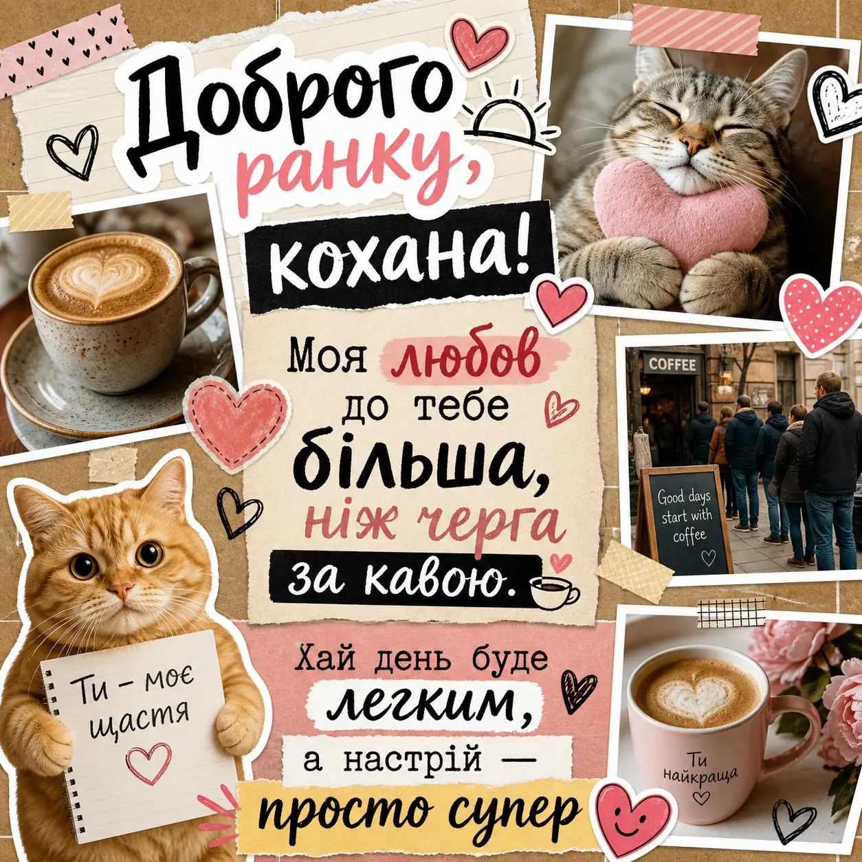Доброго ранку, кохана: найтепліші побажання та красиві картинки для коханої жінки