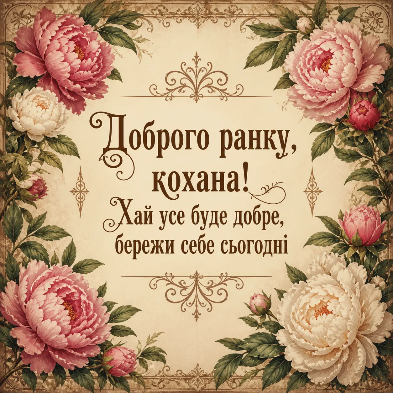 Доброго ранку, кохана: найтепліші побажання та красиві картинки для коханої жінки