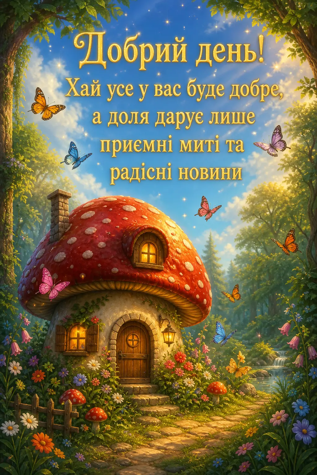 Добрий день: красиві картинки та душевні листівки для гарного настрою
