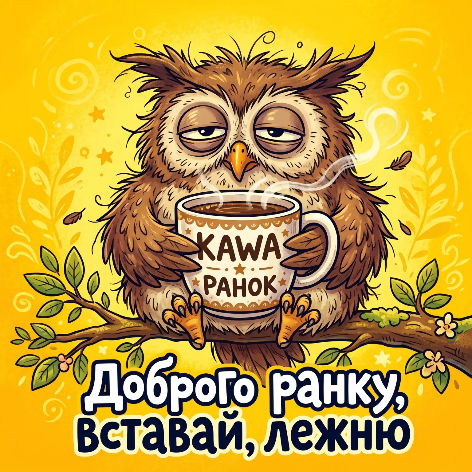 Прикольні картинки з доброго ранку: привітання для чудового настрою та усмішок