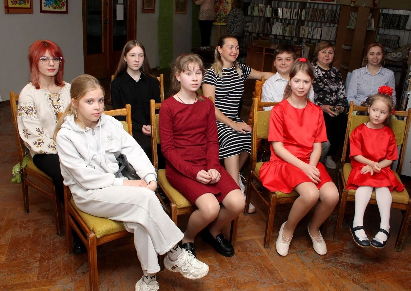 Мистецький вечір у бібліотеці: як виступало «Сузір’я юних талантів»
