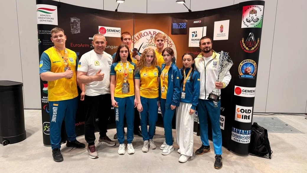Тріумф на Чемпіонаті Європи: армрестлери Сумщини здобули 16 нагород у Будапешті