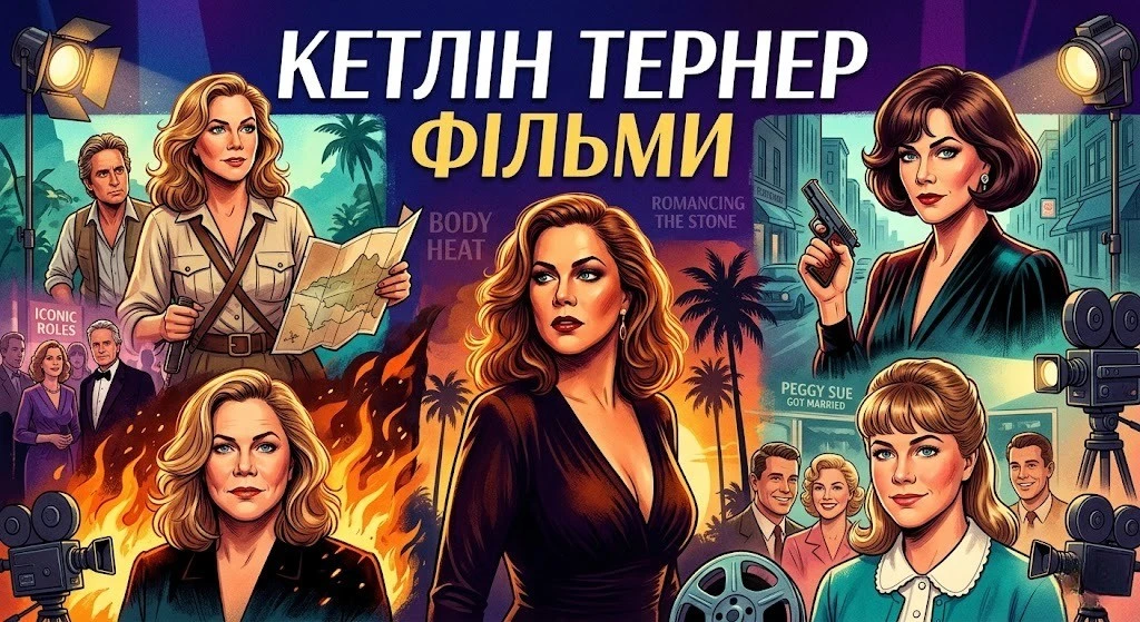 Кетлін Тернер фільми: від ранніх трилерів до сучасних драм