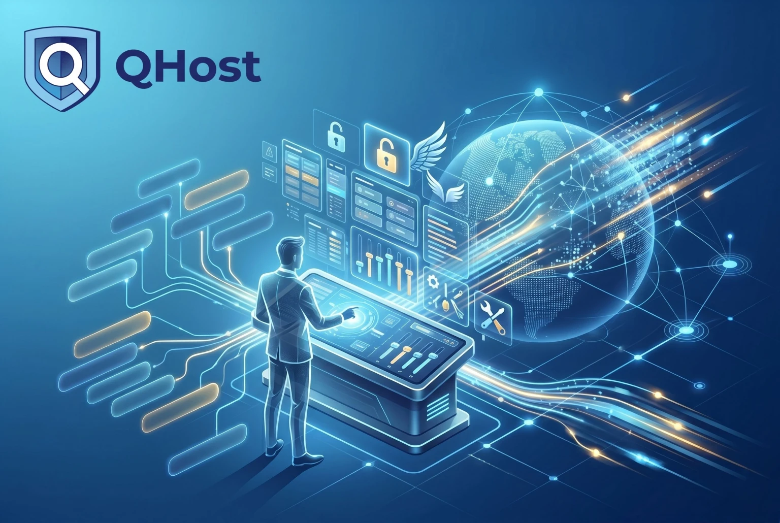 Реєстрація домену в QHost: як отримати повну свободу управління та швидке оновлення DNS